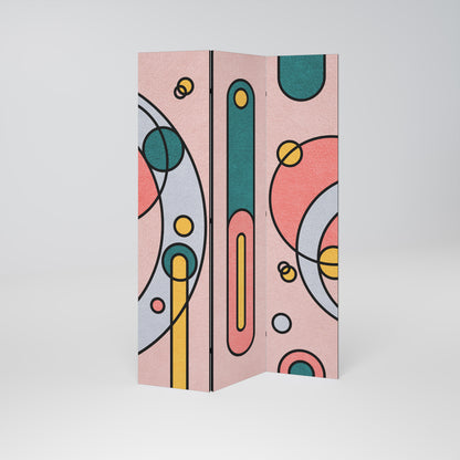 GOSSAMER ECHOES Dekorativ rumsavdelare – 3 paneler