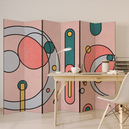 GOSSAMER ECHOES 6-Panel Room Divider