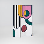 COOL STORY Dekorativ rumsavdelare – 3 paneler