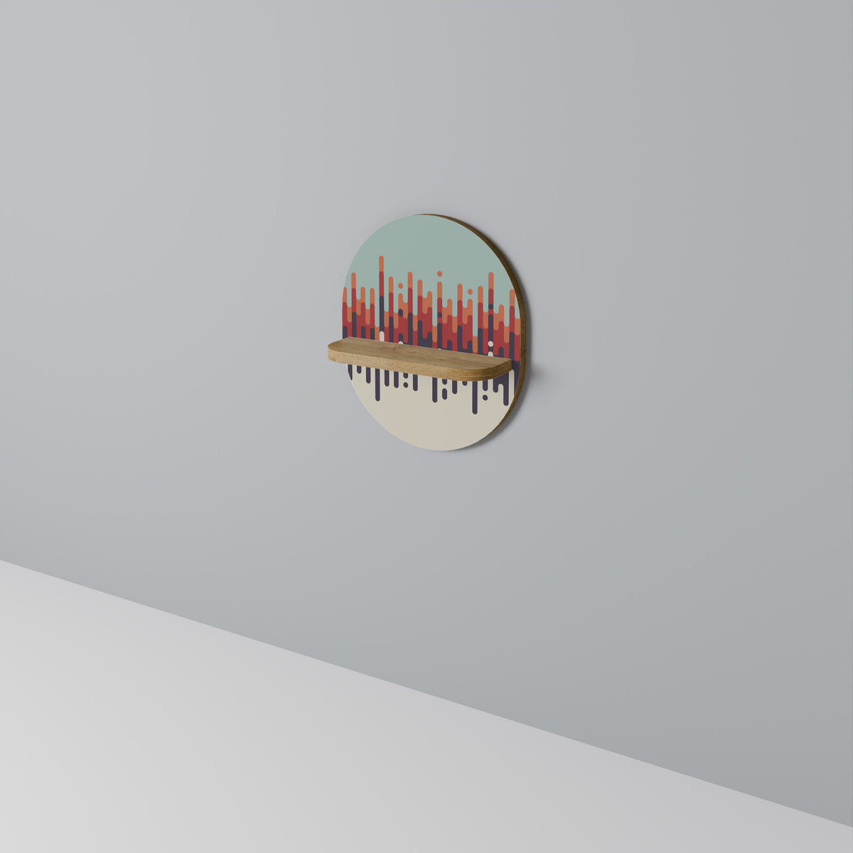 CHROMA CONTOURS Dekorationshylla