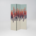 CHROMA CONTOURS 3-Panel Room Divider