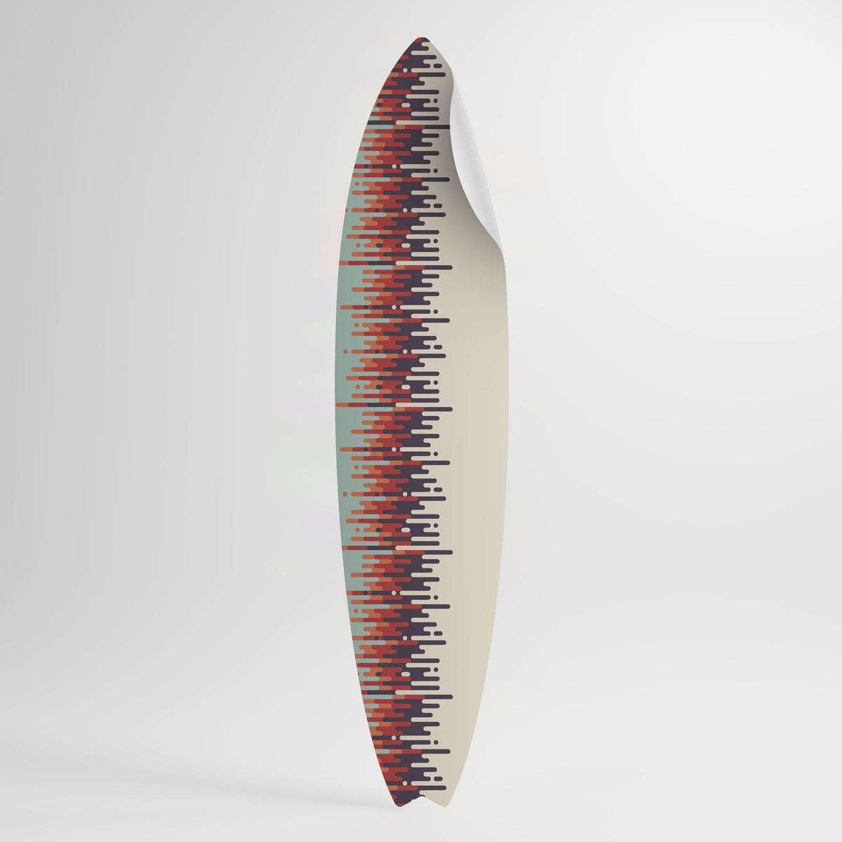 CHROMA CONTOURS Väggdekal surfbräda