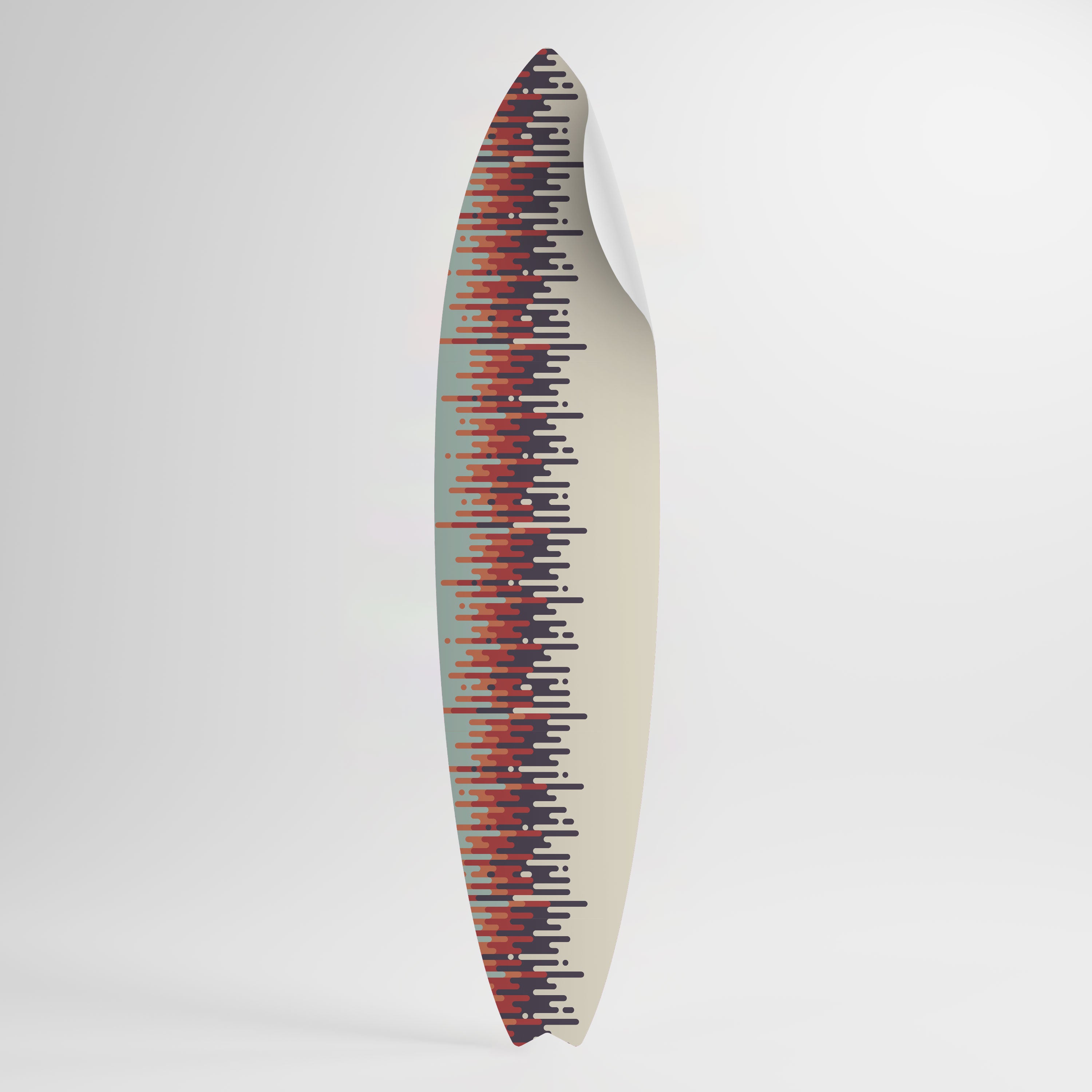 CHROMA CONTOURS Väggdekal surfbräda