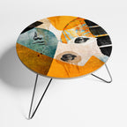 ABSTRACT FACES Small Coffee Table