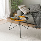 ABSTRACT FACES Small Coffee Table