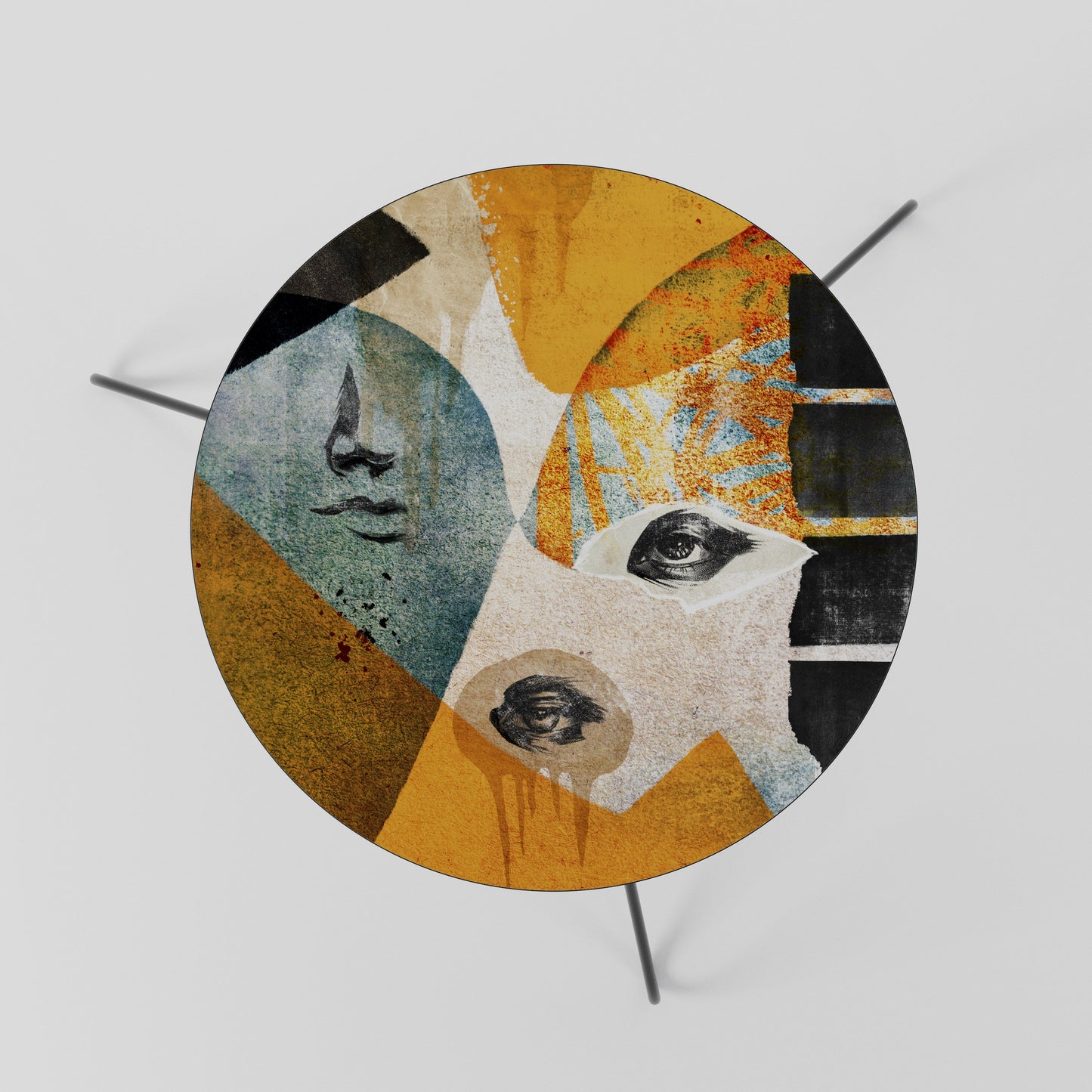ABSTRACT FACES Coffee Table 60