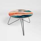 ABSTRACT LANDSCAPE Small Coffee Table