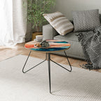 ABSTRACT LANDSCAPE Small Coffee Table