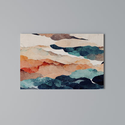 ABSTRACT LANDSCAPE Horizontal Canvas Print