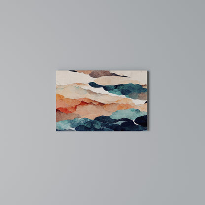 ABSTRACT LANDSCAPE Horizontal Canvas Print
