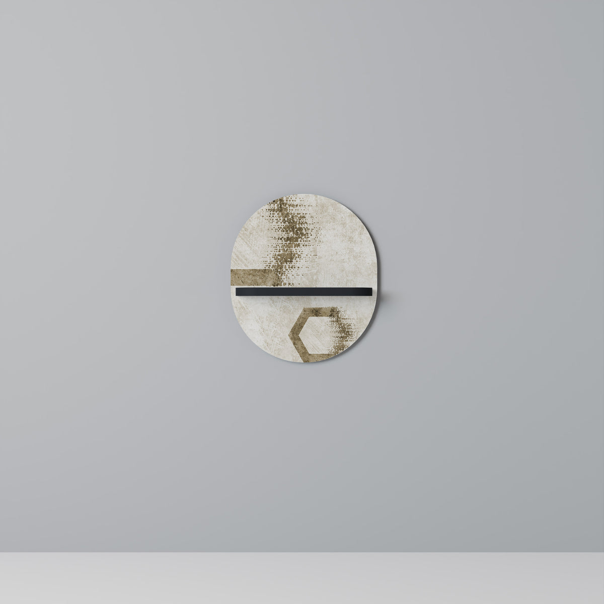 HEXAGONAL SHAPES Dekorationshylla