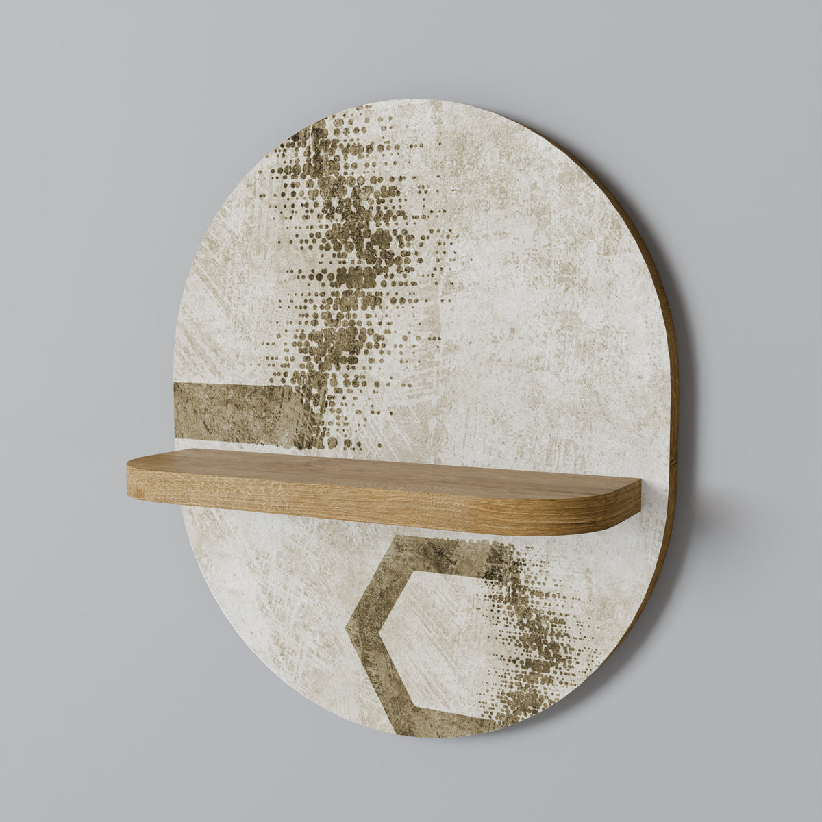 HEXAGONAL SHAPES Dekorationshylla