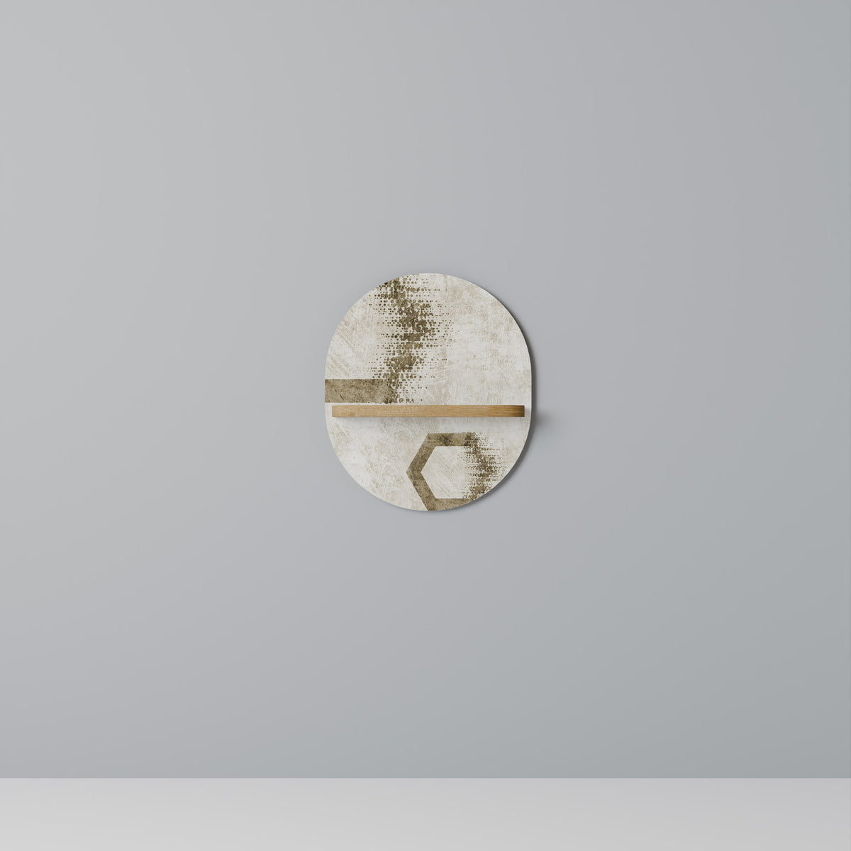 HEXAGONAL SHAPES Dekorationshylla