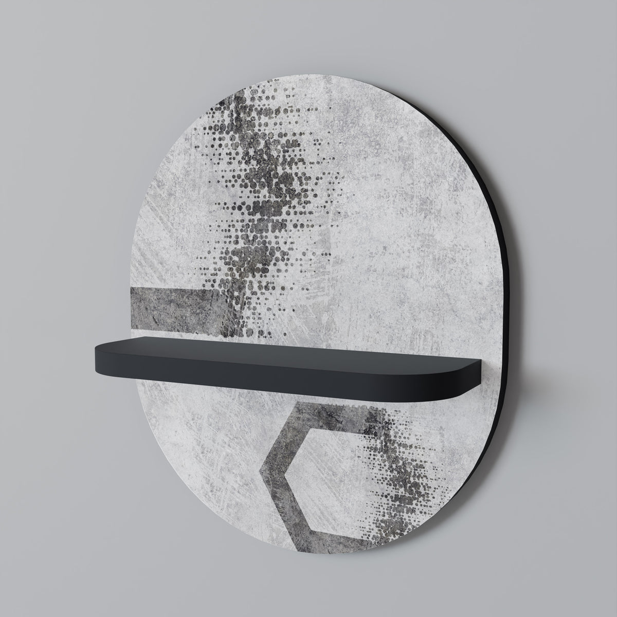 HEXAGONAL FIGURES Dekorationshylla