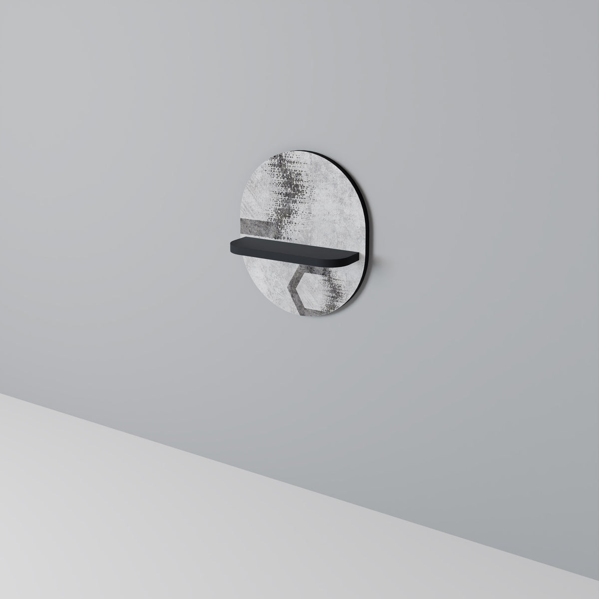 HEXAGONAL FIGURES Dekorationshylla