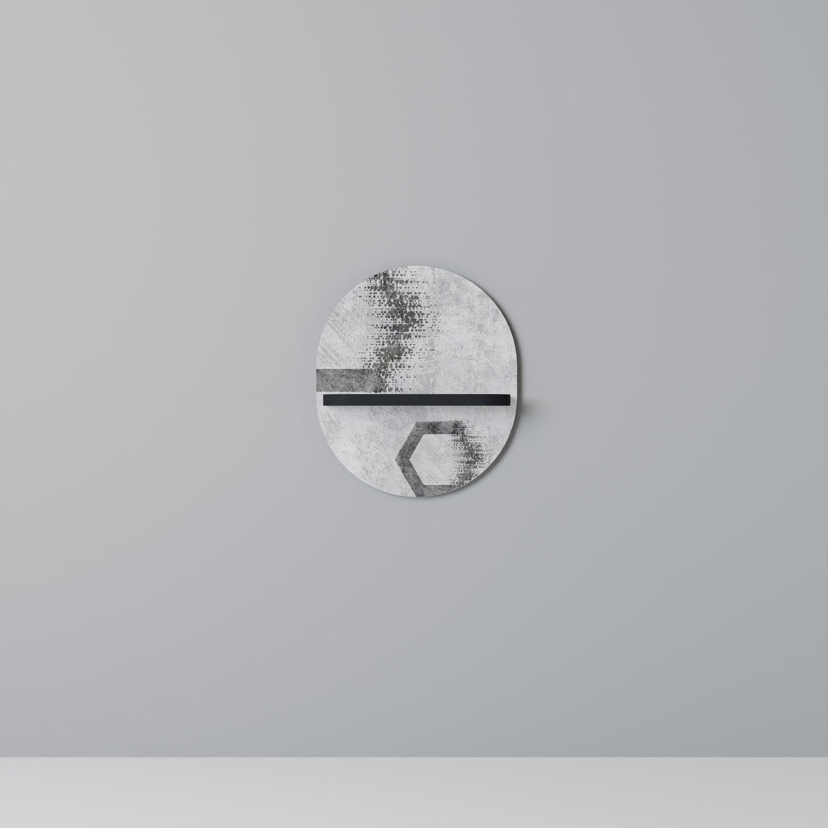 HEXAGONAL FIGURES Dekorationshylla