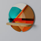 CIRCULAR RHAPSODY Dekorationshylla