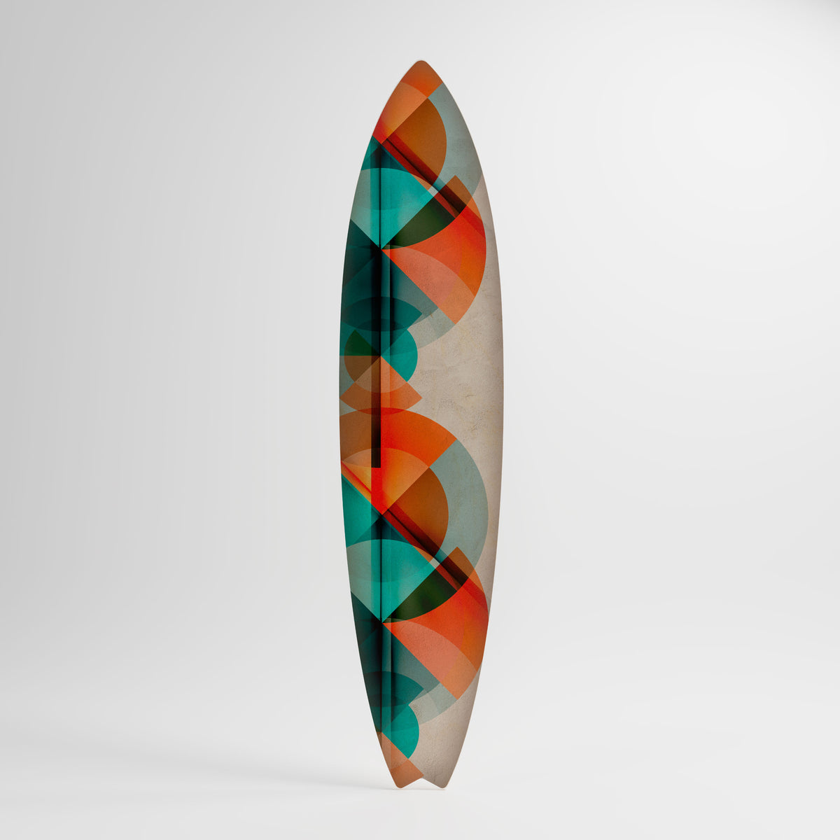 CIRCULAR RHAPSODY Dekorativ Surfbräda