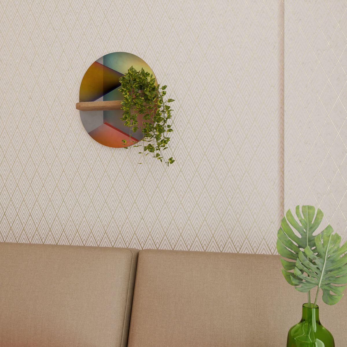 PIERCING SHARPNESS Dekorationshylla