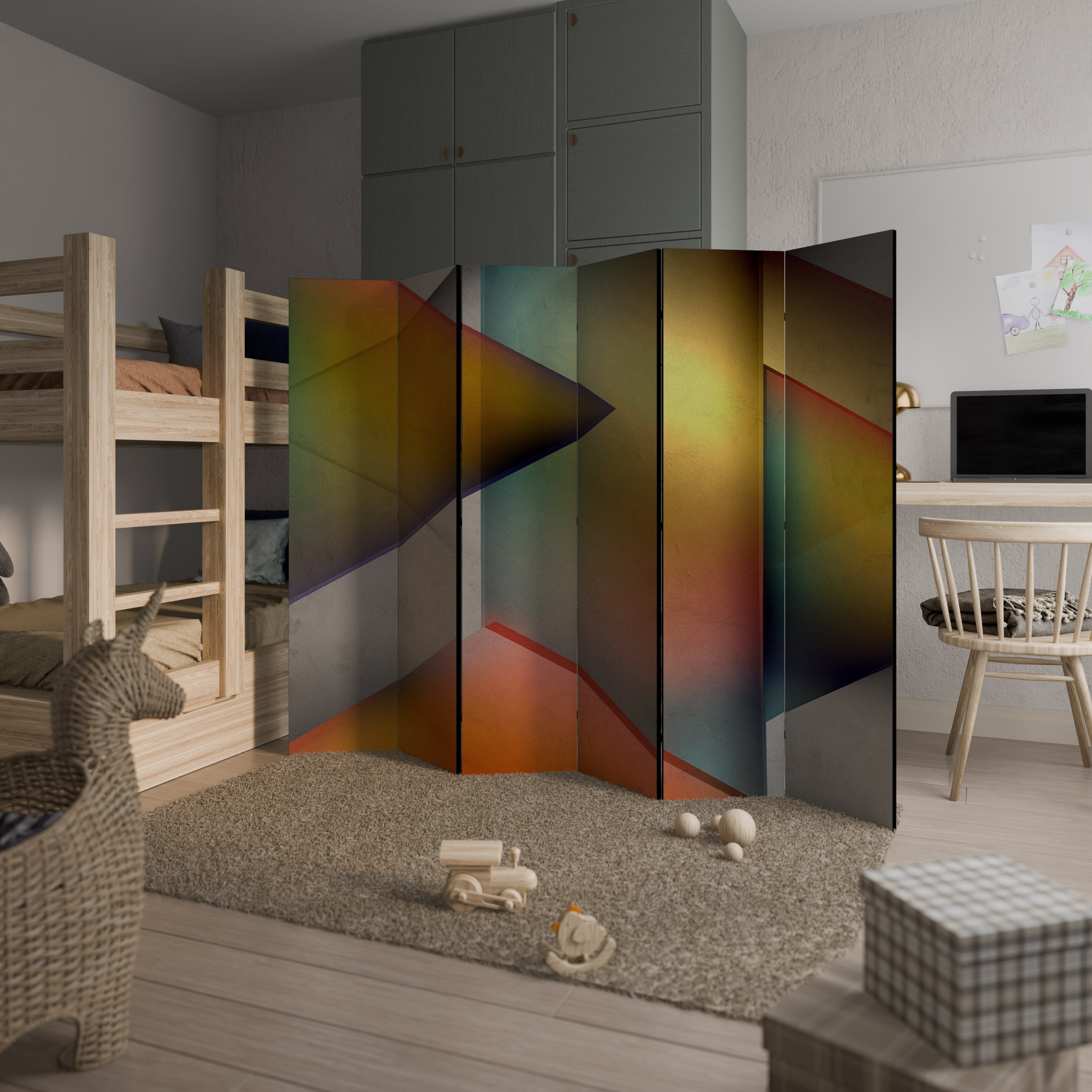 PIERCING SHARPNESS Rumsavdelare 6 paneler