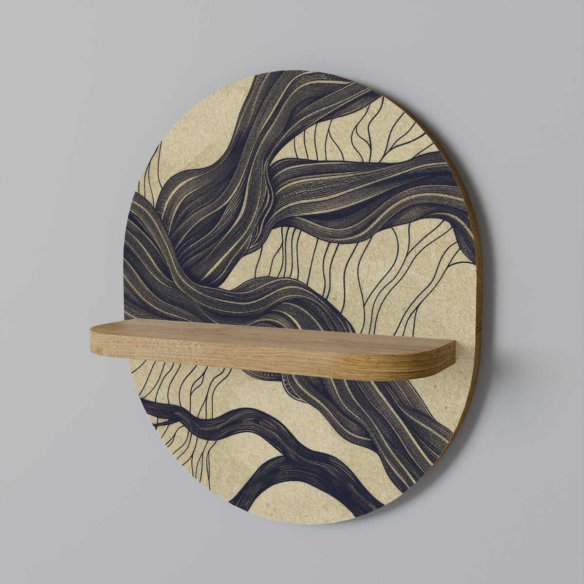 UNIFIED FRAGMENTS Dekorationshylla