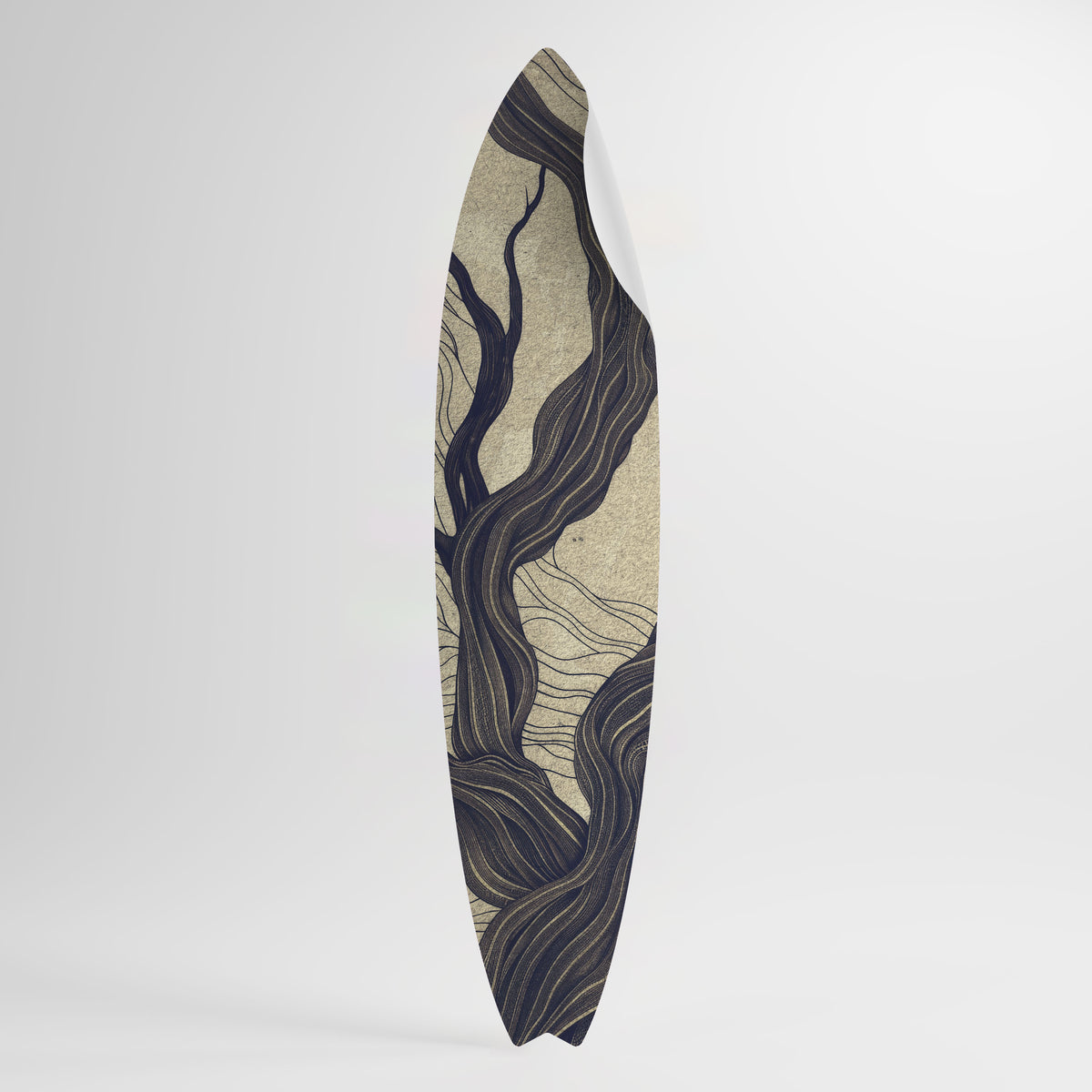 UNIFIED FRAGMENTS Peel and Stick Surfboard Sticker