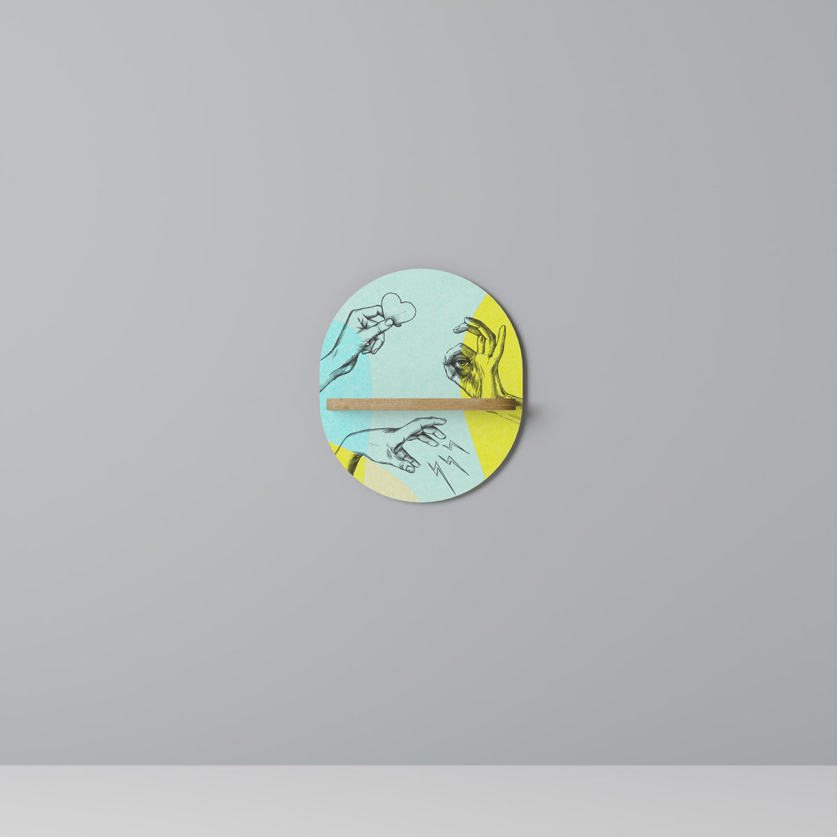 BODY LANGUAGE Dekorationshylla