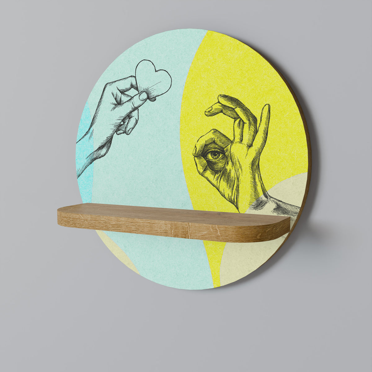 BODY LANGUAGE Dekorationshylla