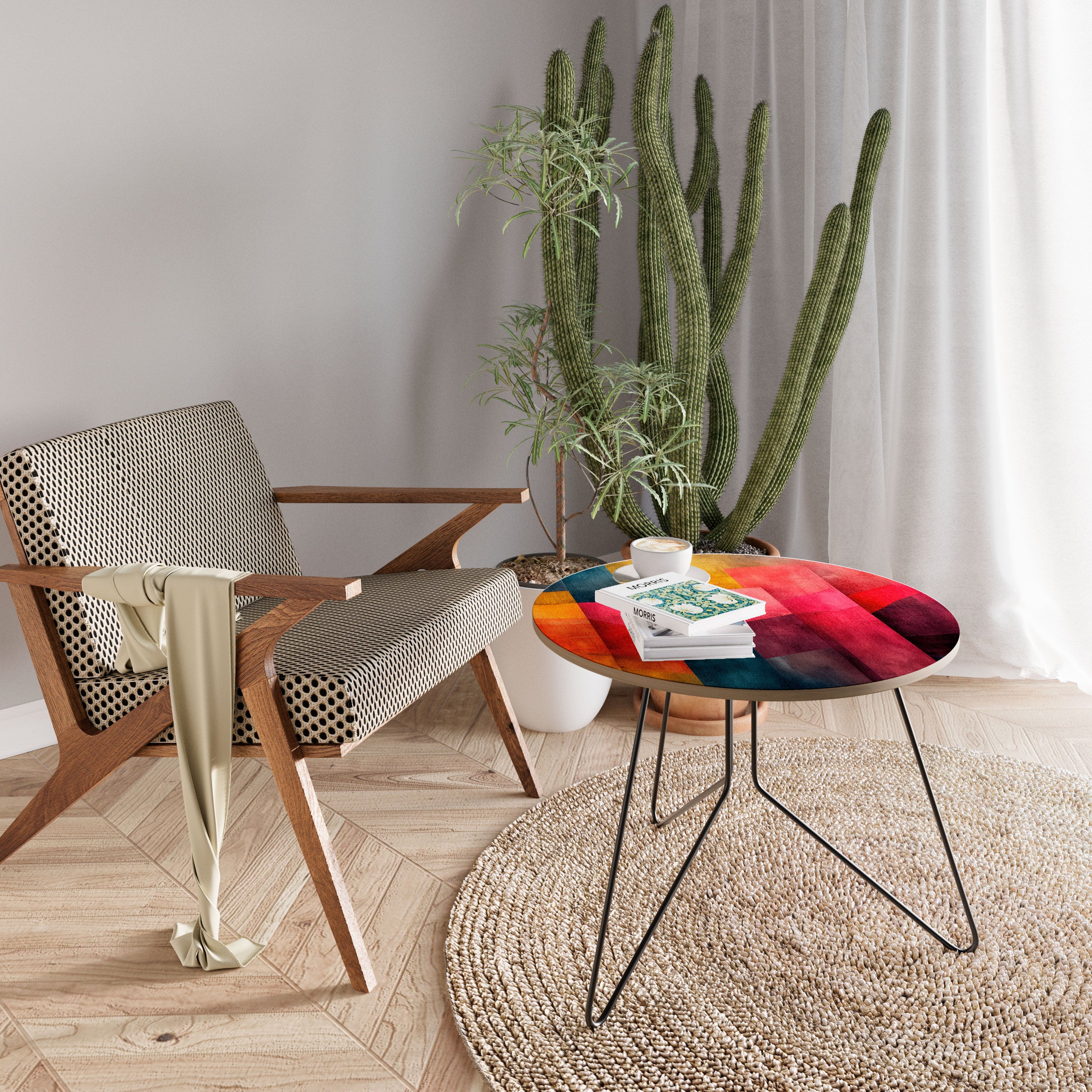 COLORFUL SOUNDS Large Coffee Table