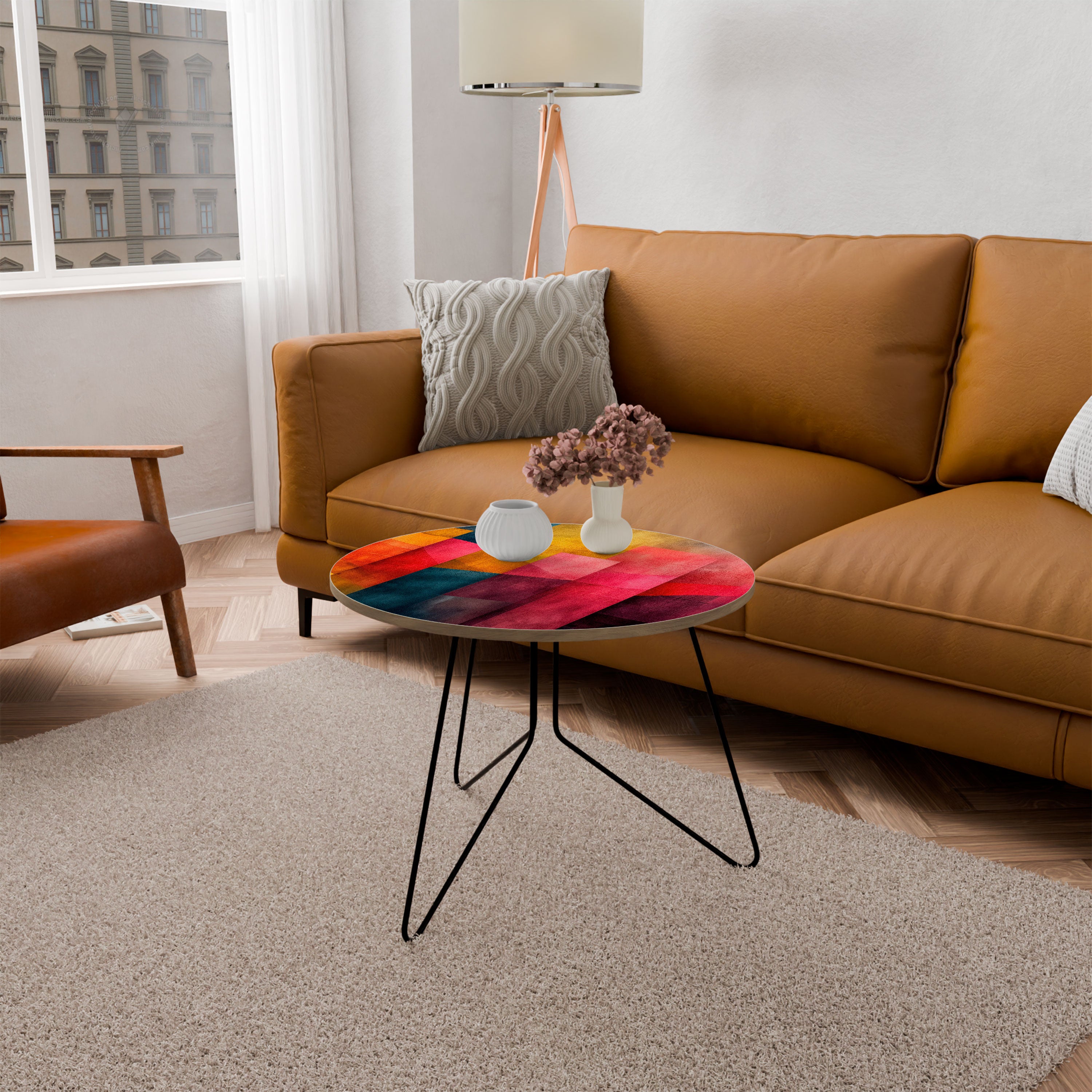 COLORFUL SOUNDS Large Coffee Table