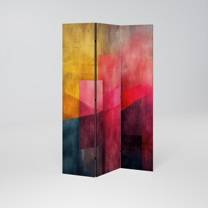 COLORFUL SOUNDS Dekorativ rumsavdelare – 3 paneler