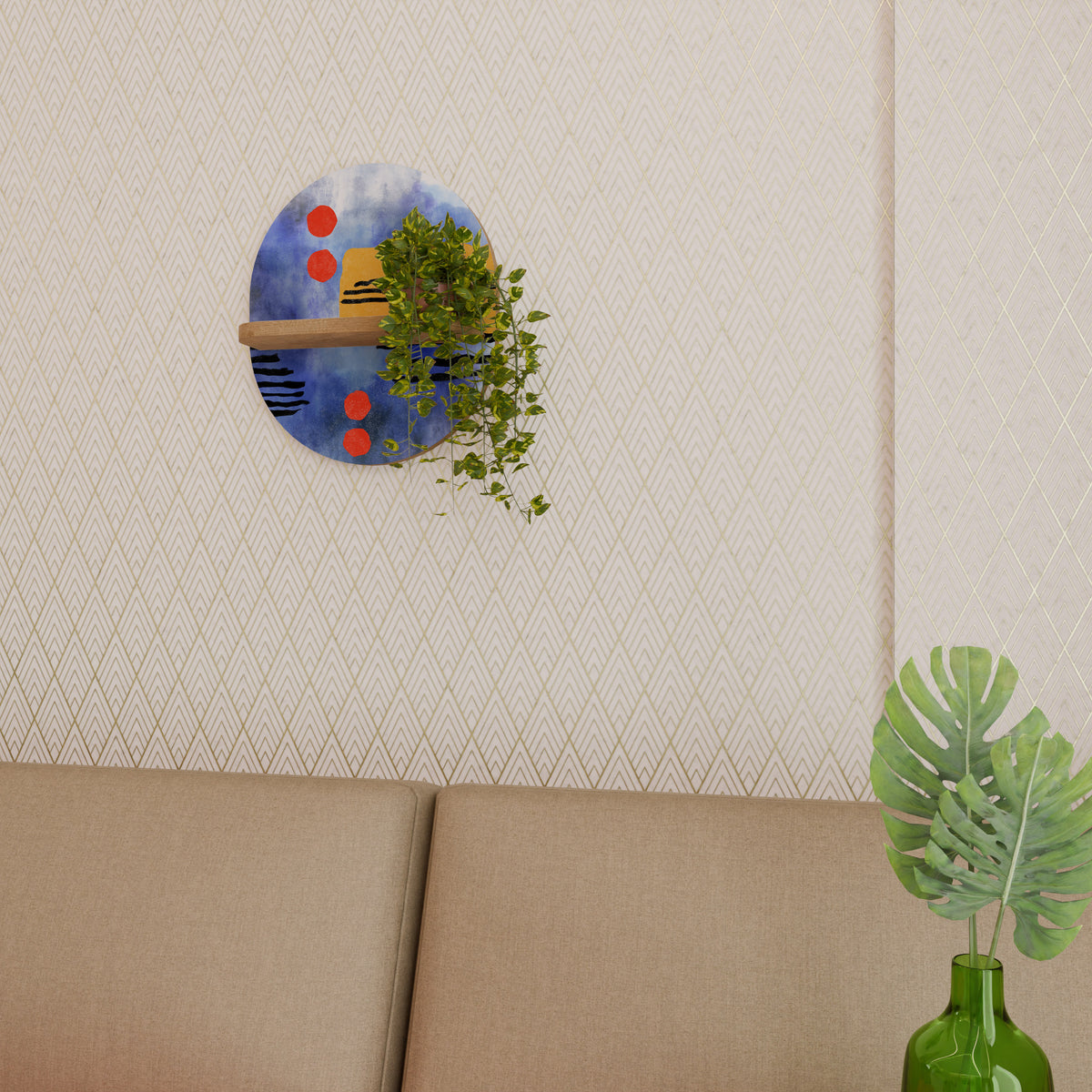 NIGHTFALL VIBRANCE Dekorationshylla