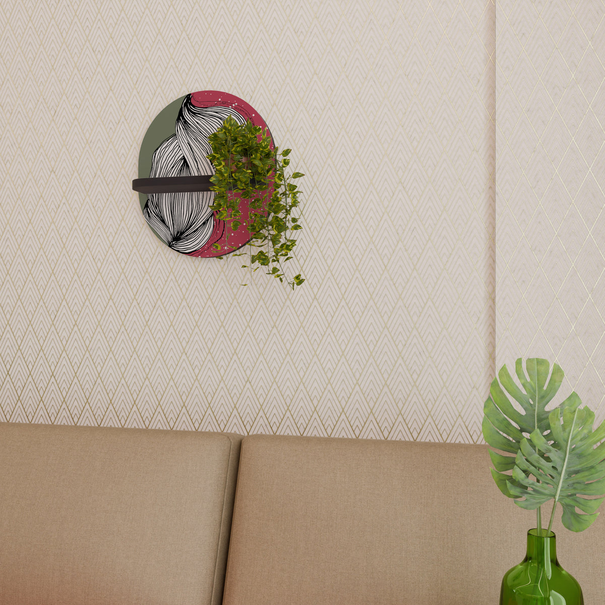 BE TOGETHER Dekorationshylla