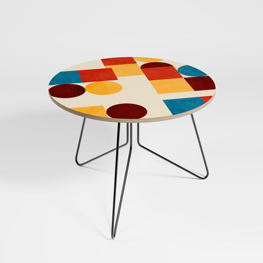 GEOMETRIC PUZZLE Large Coffee Table