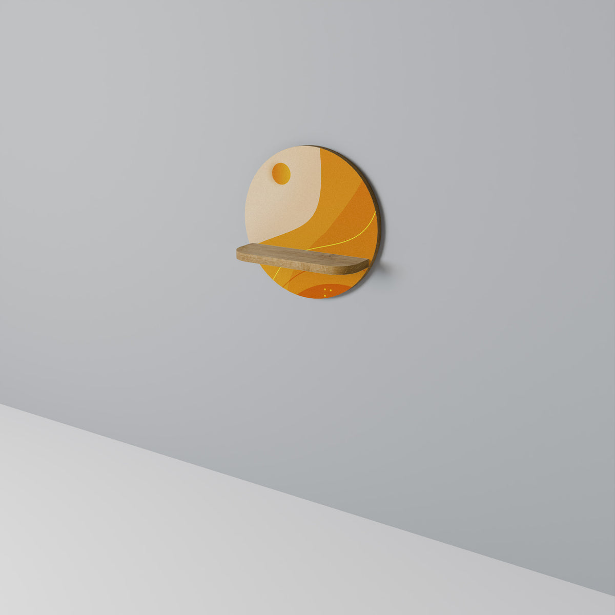 ORANGE ARRANGEMENT Dekorationshylla