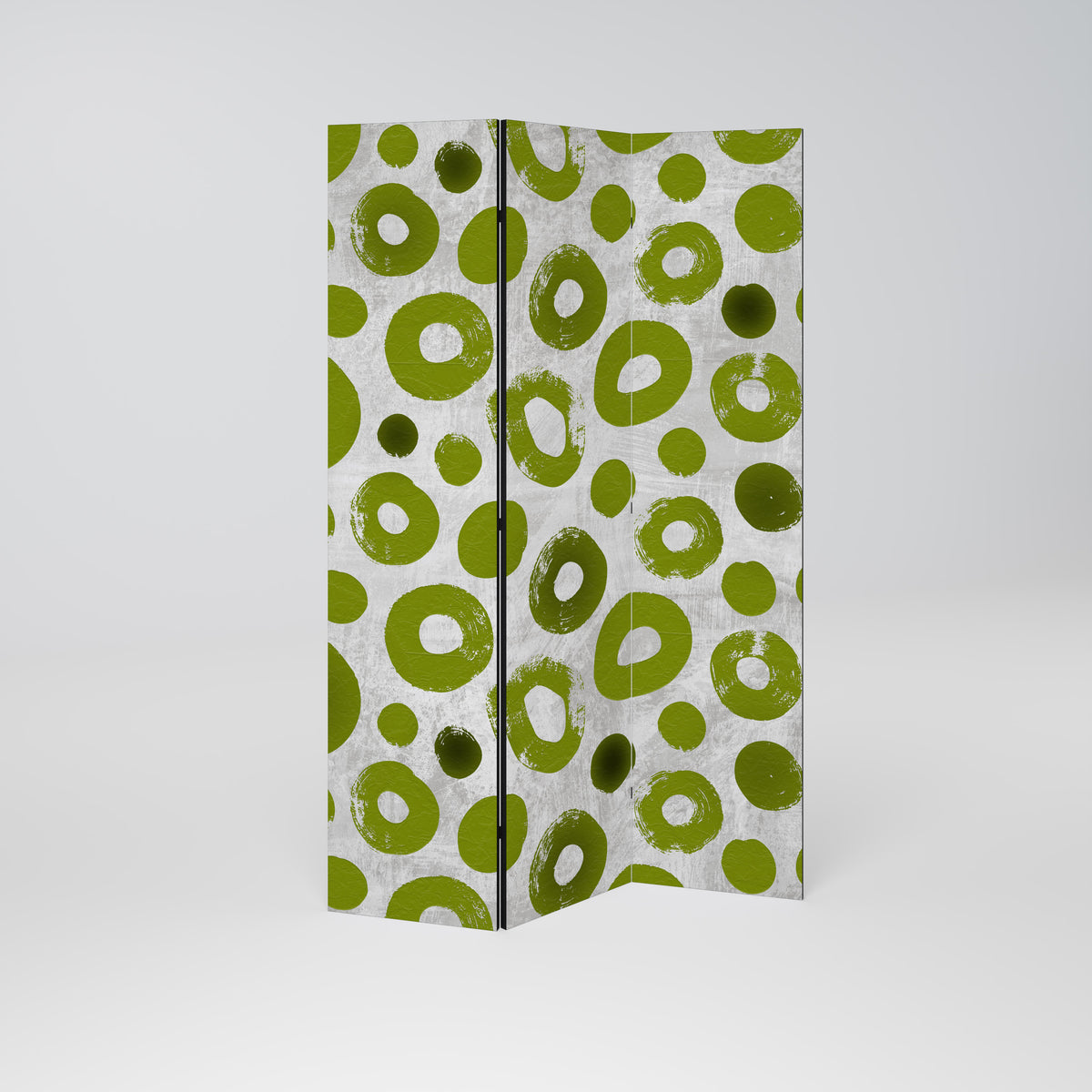 GREEN RHAPSODY Dekorativ rumsavdelare – 3 paneler