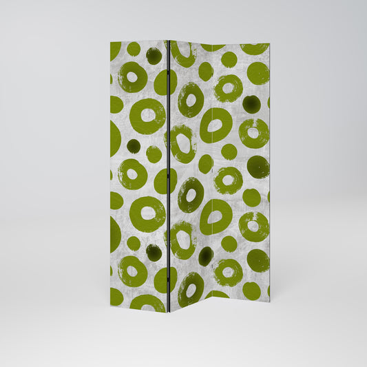 GREEN RHAPSODY Dekorativ rumsavdelare – 3 paneler