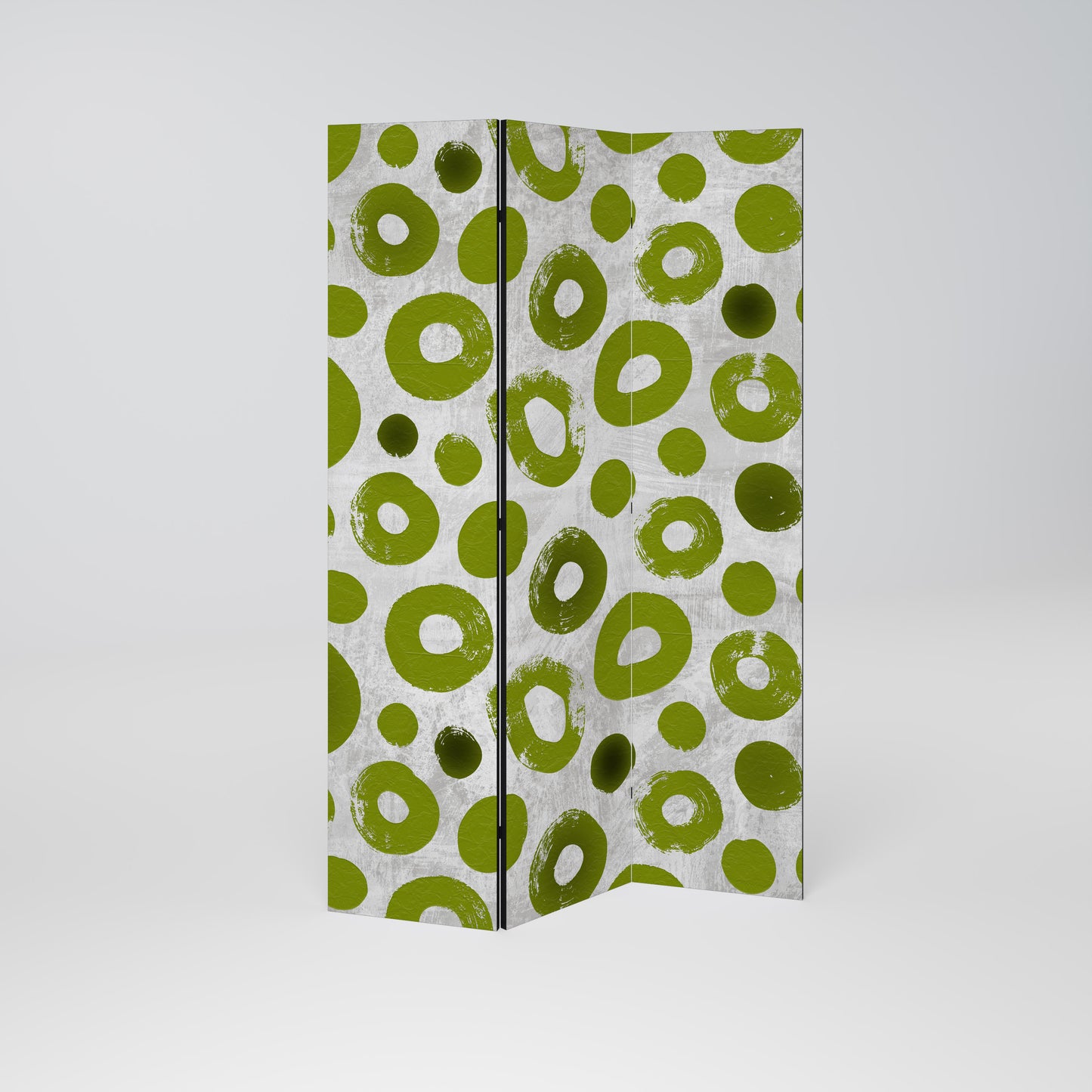 GREEN RHAPSODY Dekorativ rumsavdelare – 3 paneler