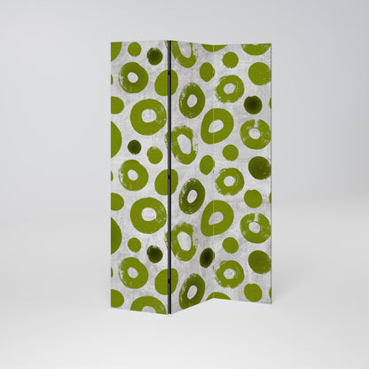 GREEN RHAPSODY Dekorativ rumsavdelare – 3 paneler