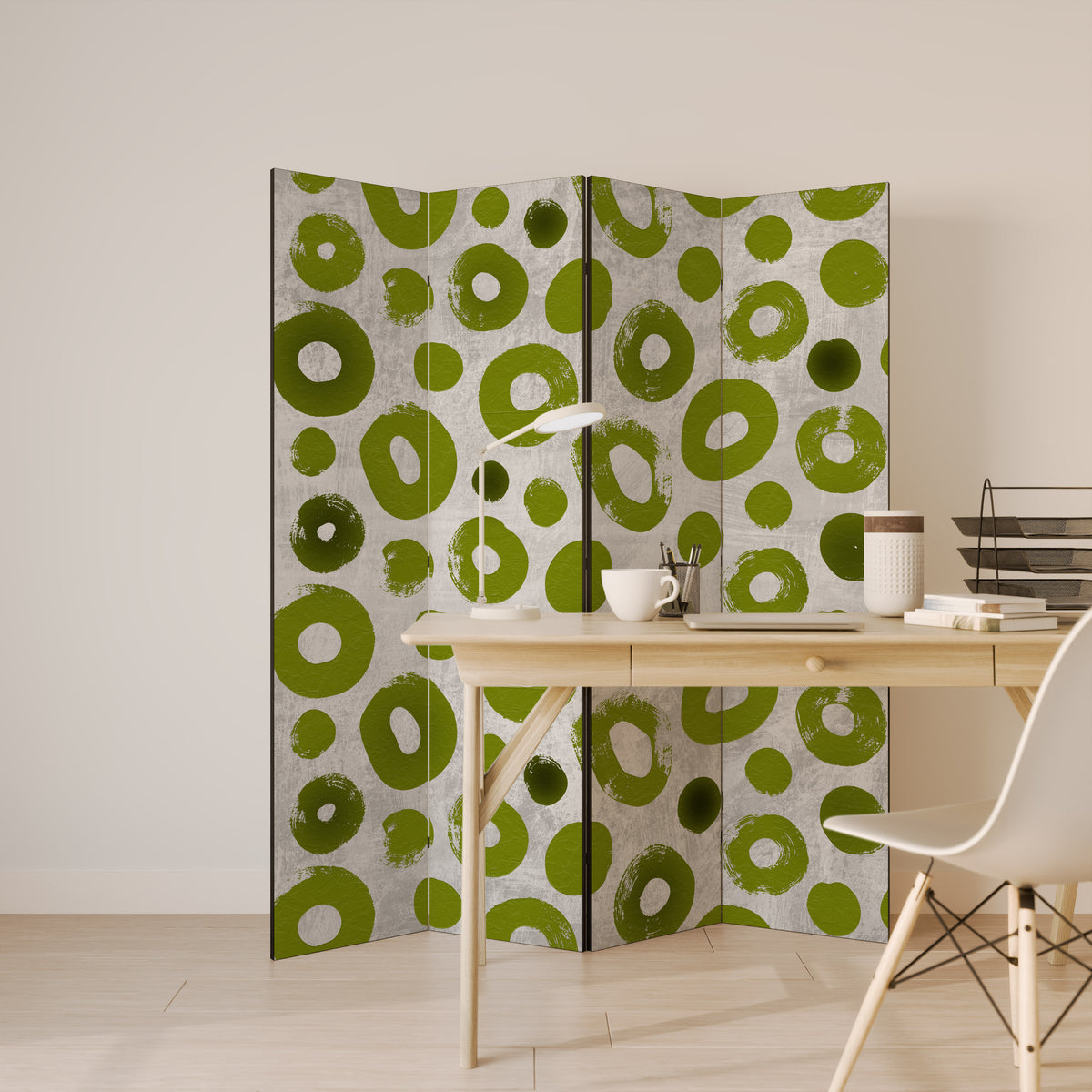 GREEN RHAPSODY Rumsavdelare 4 paneler