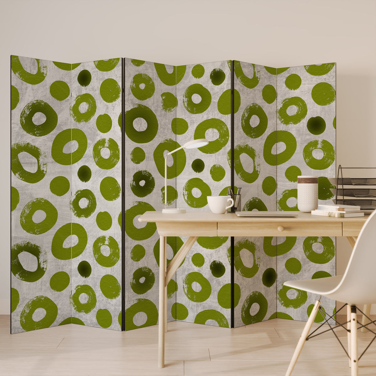 GREEN RHAPSODY Rumsavdelare 6 paneler