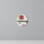 FÄRGRIK COSMOS Oval konsthylla i svart finish