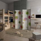 COLORFUL COSMOS 5-Panel Room Divider