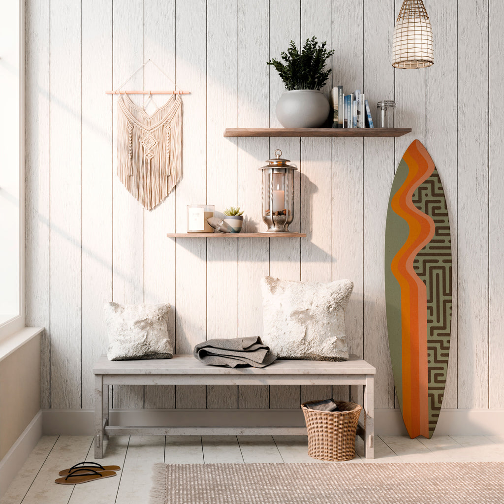 SIMPLE SOLUTIONS Surfboard Decorative Panel