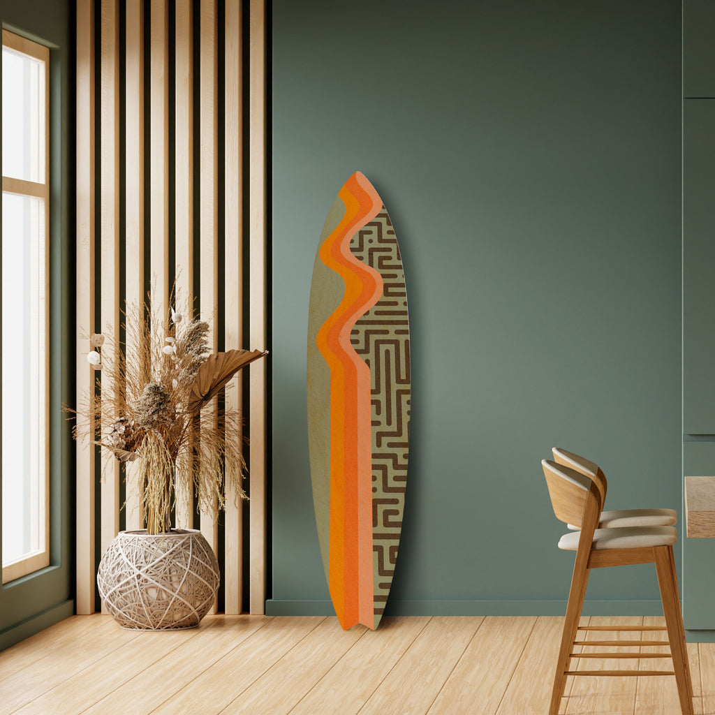 SIMPLE SOLUTIONS Surfboard Decorative Panel