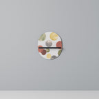 FLEETING HAPPINESS Oval konsthylla i svart finish