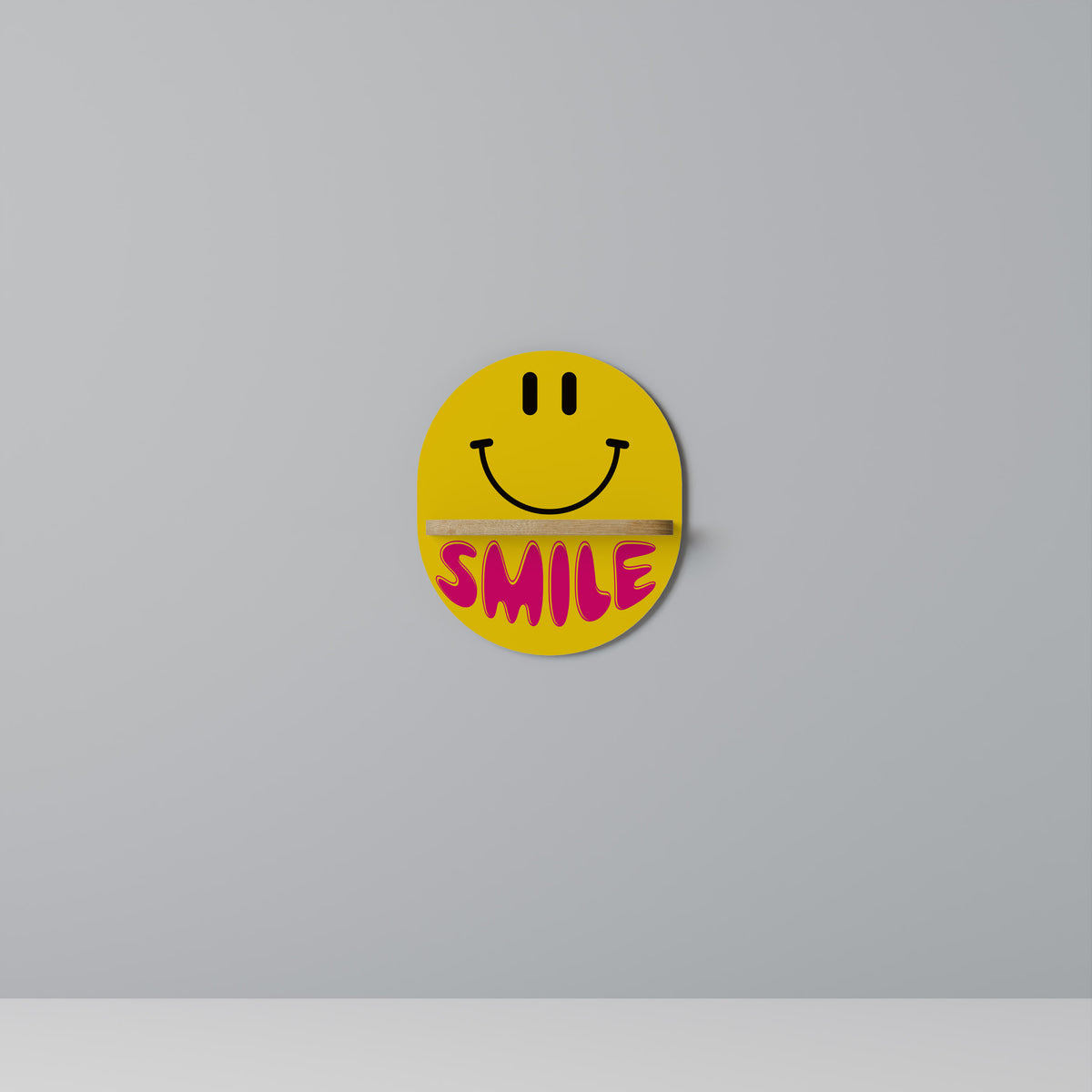 KEEP SMILING Dekorationshylla