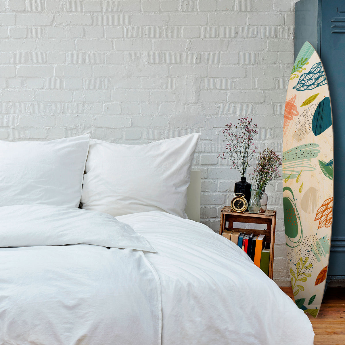 BOTANICAL HURRICANE Dekorativ Surfbräda