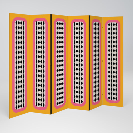 TEARS IN HEAVEN Decorative 6-Panel Room Divider