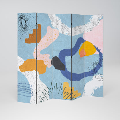 DREAMY SWIRLS Dekorativ rumsavdelare – 5 paneler